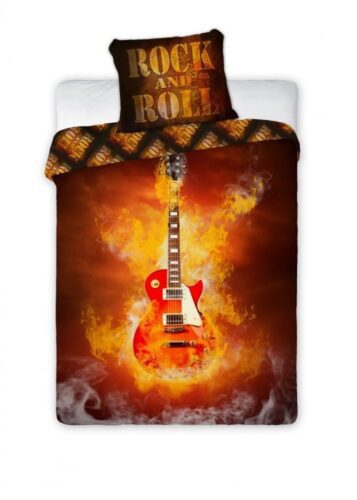 Bavlnená posteľná bielizeň Gitara 160x200 cm Bavlnená posteľná bielizeň Gitara 160x200 cm