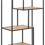 Regál Seaford 77x185 cm divoký dub