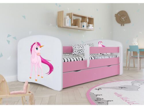 Dětská postel Babydreams jednorožec růžová Dětská postel Babydreams jednorožec růžová