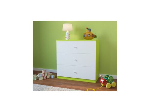 Komoda Babydreams 80 cm zelená Komoda Babydreams 80 cm zelená