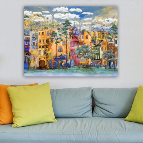 Obraz SEASIDE CITY 70x100 cm Obraz SEASIDE CITY 70x100 cm