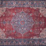 Koberec Blues Chenille X 150x230 cm červený/modrý