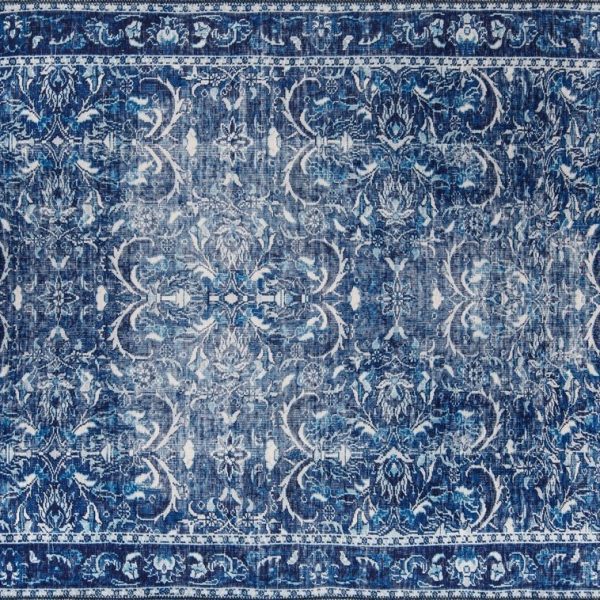 Koberec Dora Chenille III 75x150 cm modrý