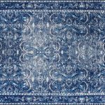 Koberec Dora Chenille III 75x150 cm modrý