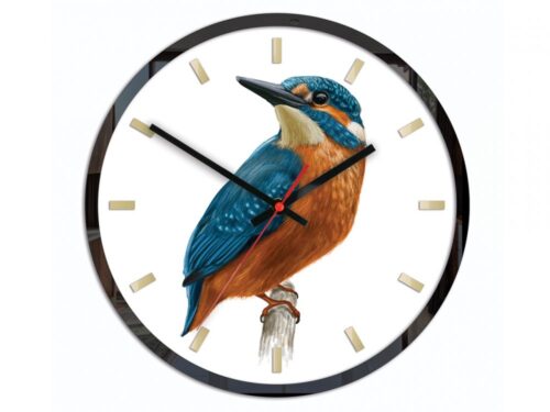 Nástenné hodiny Bird Unikat biele Nástenné hodiny Bird Unikat biele