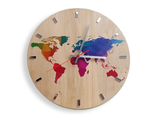 Nástenné hodiny World Wood hnedé Nástenné hodiny World Wood hnedé