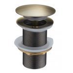 Odtok click-clack bez prepadu Mexen 79910 bronz