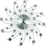 Dizajnové nástenné hodiny Cristal Cloud - 50 cm