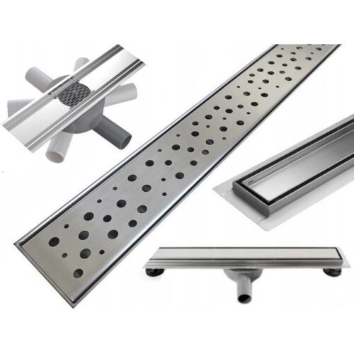 Odtokový žľab MEXEN FLAT 60 cm + sifón - vzor M12 Odtokový žľab MEXEN FLAT 60 cm + sifón - vzor M12