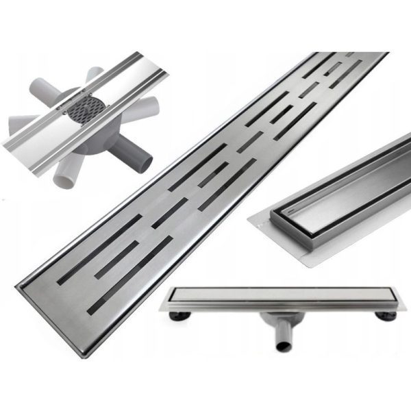 Odtokový žľab MEXEN FLAT 70 cm + sifón - vzor M01