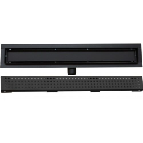 Odtokový žľab nízky MEXEN FLAT BLACK 50 cm - vzor G08 Odtokový žľab nízky MEXEN FLAT BLACK 50 cm - vzor G08