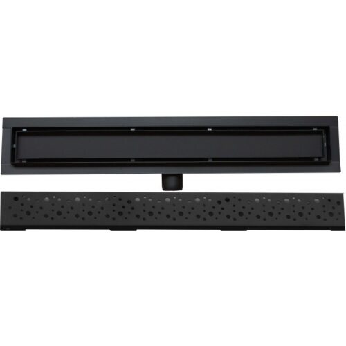 Odtokový žľab nízky MEXEN FLAT BLACK 60 cm - vzor G12 Odtokový žľab nízky MEXEN FLAT BLACK 60 cm - vzor G12