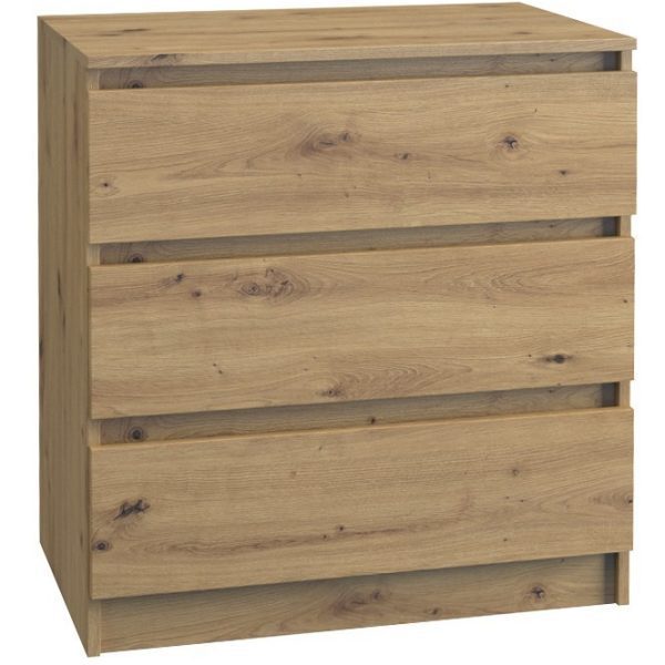 Komoda Baroste M3 hnedá