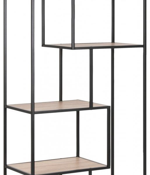 Regál Seaford 77x185 cm dub sonoma