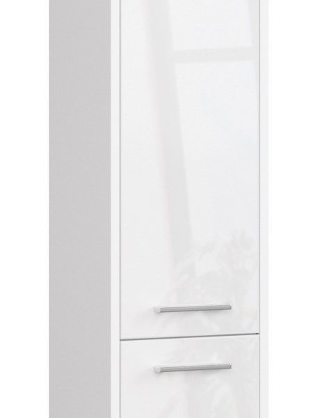 Kúpeľňová skrinka Fin I 30 cm biela lesk