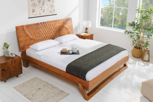 LuxD Dizajnová posteľ Shayla 180 x 200 cm hnedé mango LuxD Dizajnová posteľ Shayla 180 x 200 cm hnedé mango