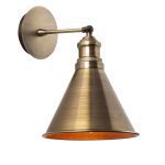 Nástěnná lampa Berceste IV zlatá