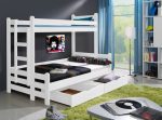 ArtBed Detská poschodová posteľ BENIAMIN II Prevedenie: Morenie - Farba – Obrázok 2