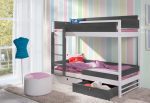 ArtBed Detská poschodová posteľ NATU II Prevedenie: Morenie - Farba – Obrázok 2