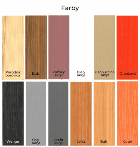 ArtBed Detská posteľ LUIZA Prevedenie: Morenie - Farba ArtBed Detská posteľ LUIZA Prevedenie: Morenie - Farba
