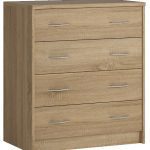 ArtExt Komoda SCONTO K1 4S Farba: Biela
