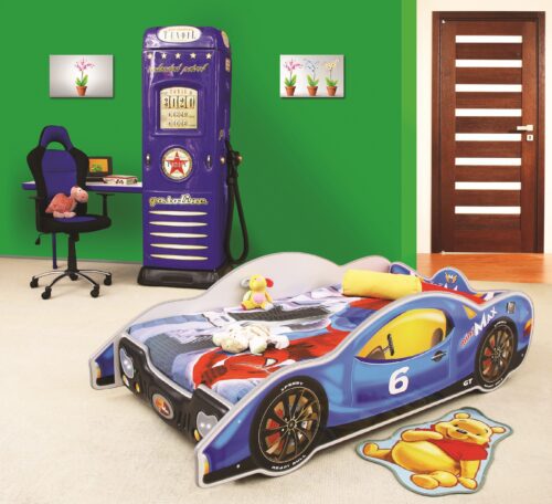 Artplast Detská posteľ AUTO MINI MAX | modré Artplast Detská posteľ AUTO MINI MAX | modré