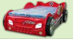 Artplast Detská posteľ formulka MONZA | biela – Obrázok 2