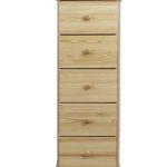 Komoda - masív KD116 | borovica Morenie: Gray