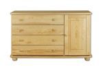 Komoda - masív KD148 | borovica Morenie: Orech