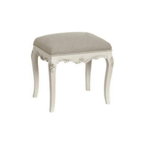 Livin Hill Taburet RI046 RIMINI Farba: Biela-RI046W Livin Hill Taburet RI046 RIMINI Farba: Biela-RI046W