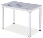 Signal Jedálenský stôl Damar 80x60 Farba: Čierna – Obrázok 2