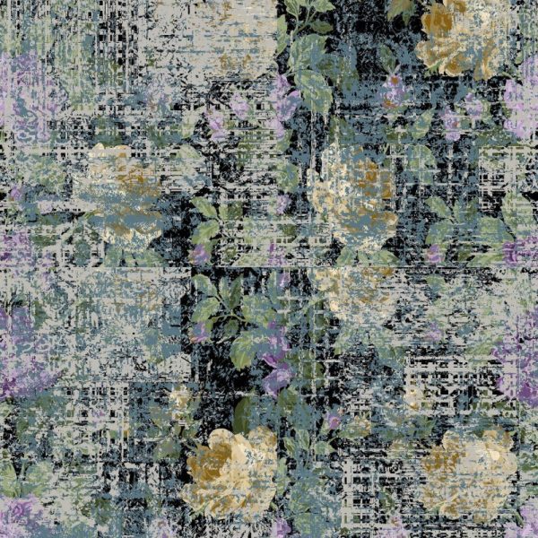 Koberec Violeta 80x150 cm sivý/zelený