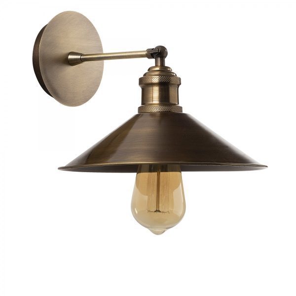 Nástenná lampa Berceste mosadz