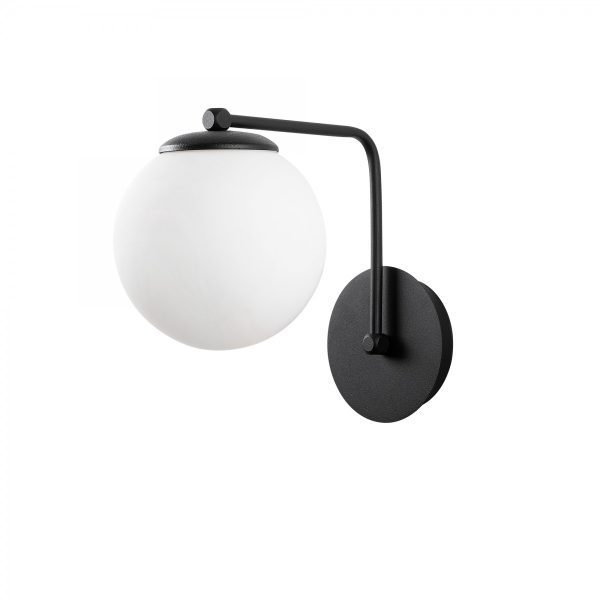 Nástenná lampa Daisy čierna