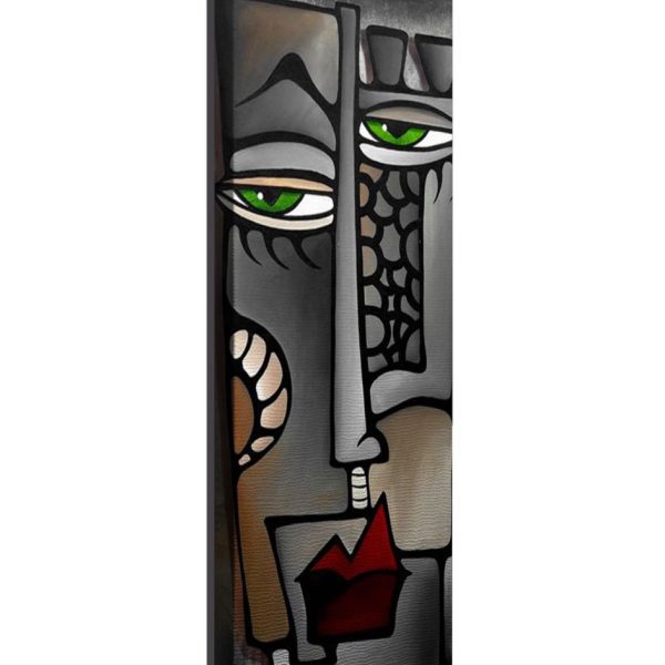 Obraz na plátně Cubism portrait PC069 30x80 cm