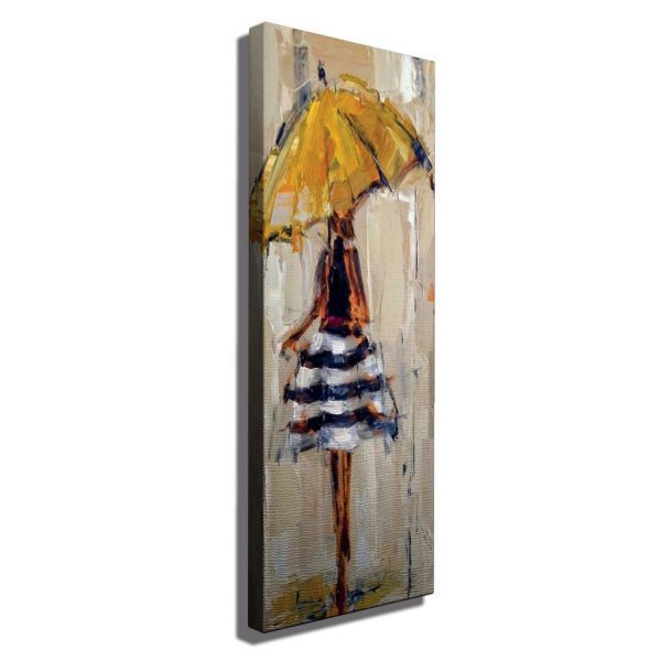 Obraz na plátně Rain ballet PC082 30x80 cm
