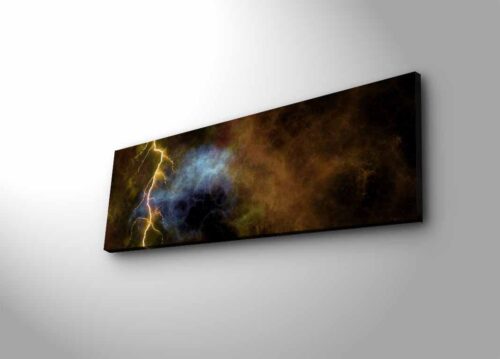 Obraz s LED osvetlením NOČNÝ BLESK 53 30 x 90 cm Obraz s LED osvetlením NOČNÝ BLESK 53 30 x 90 cm