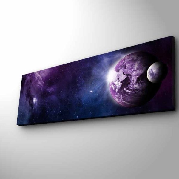 Obraz s LED osvětlením UNIVERSE 30 x 90 cm