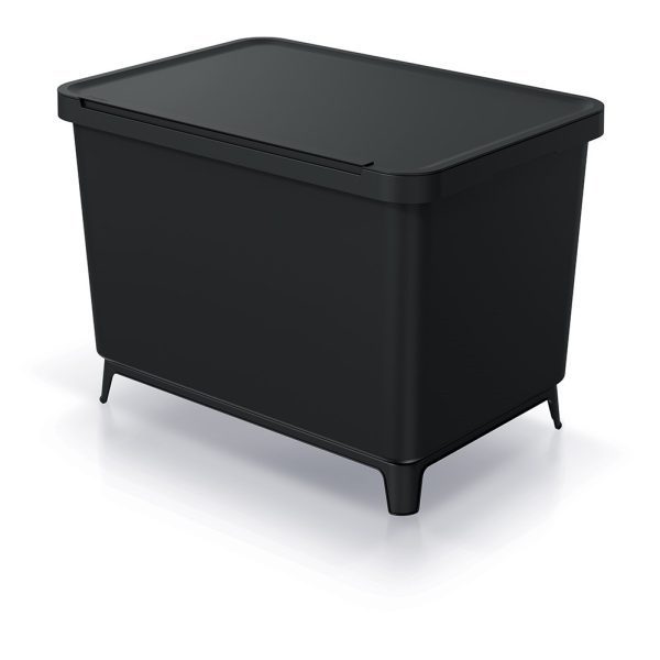 Odpadkový kôš SYSTEMO 4x10 L čierny