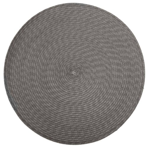 Okrúhla podložka na stôl Braid Grey Okrúhla podložka na stôl Braid Grey