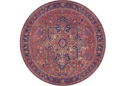 Okrúhly koberec Blues Chenille 150 cm červený Okrúhly koberec Blues Chenille 150 cm červený