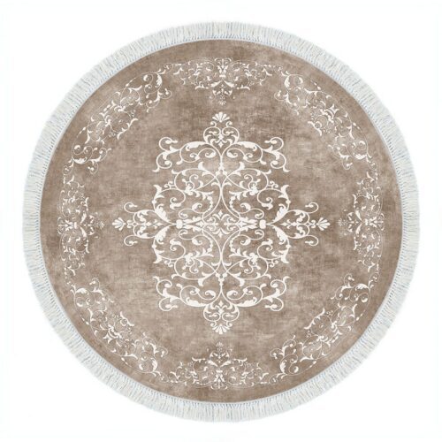 Okrúhly koberec Tapis 180 cm béžový Okrúhly koberec Tapis 180 cm béžový