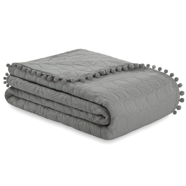 Prehoz na posteľ AmeliaHome Meadore III graphite