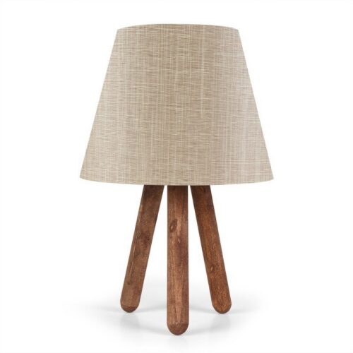 Stolná lampa Bechos 33 cm béžová/hnedá Stolná lampa Bechos 33 cm béžová/hnedá