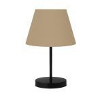 Stolová lampa Dantos 36 cm béžová/čierna