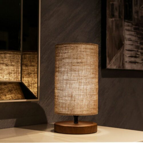 Stolová lampa Kiltoso 31 cm hnedá Stolová lampa Kiltoso 31 cm hnedá