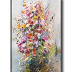 Obraz na plátně Flower still life 50x70 cm