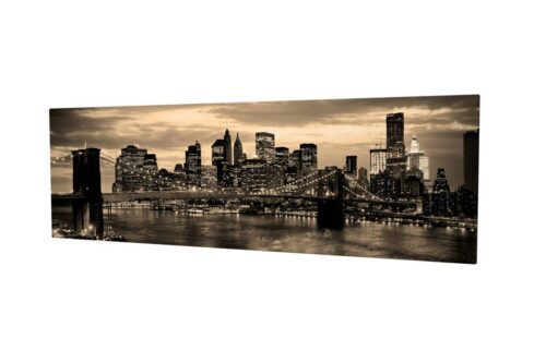 Obraz na plátně New York PC011 30x80 cm Obraz na plátně New York PC011 30x80 cm