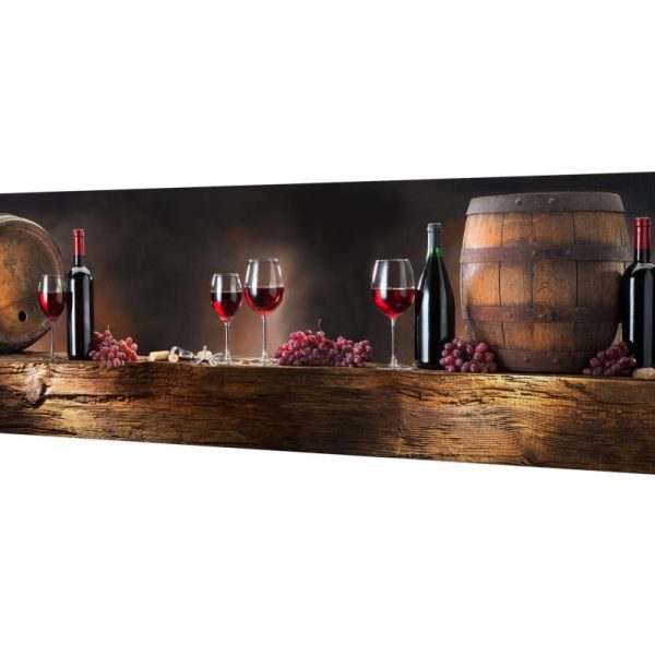 Obraz na plátně Romantic wine PC010 30x80 cm