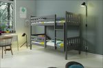 BMS Detská poschodová posteľ CARINO | 90x200 Farba: Biela – Obrázok 2